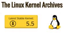 Linux kernel 5.5